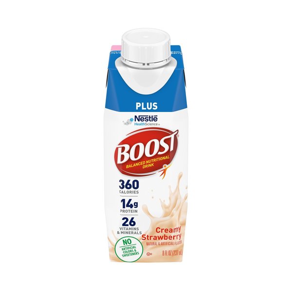 Boost Strawberry Oral Supplement, 8 oz. Carton, PK 24 00043900482118
